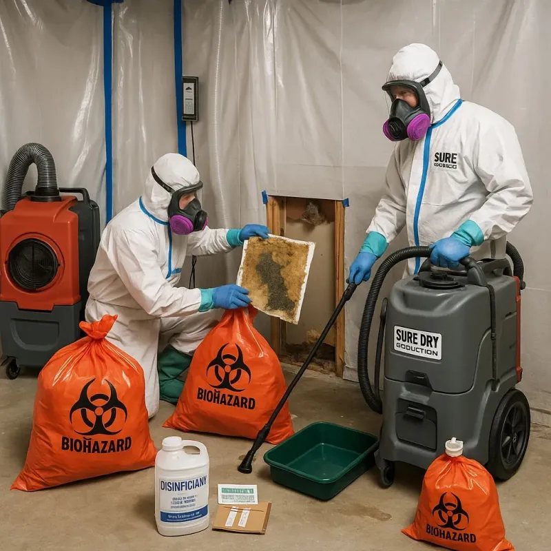 Contaminated Water Handling Protocols process in Standish, MI